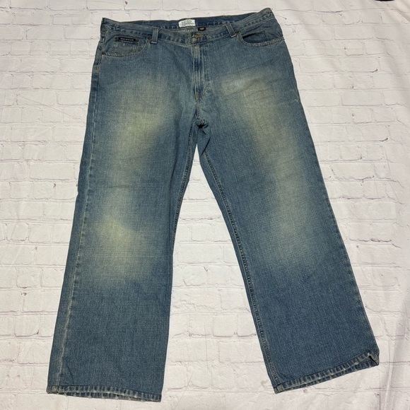 Dkny Other - DKNY JEANS Men's Blue light wash denim Low rise Relaxed fit Vintage Y2K 38x30